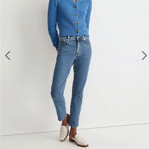 NEW Madewell Mid Rise Perfect Vintage Jean in Knowland Wash